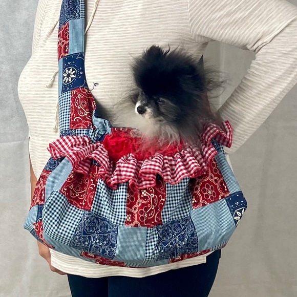 DESIGNER "FURBABY" TOTE CARRIER (NWOT) HANDMADE - Picture 15 of 15